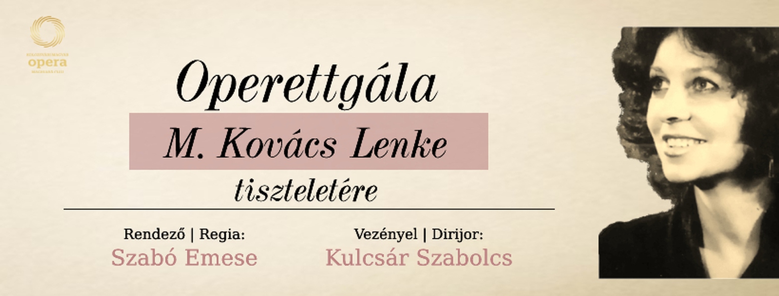Operettgála M. Kovács Lenke tiszteletére